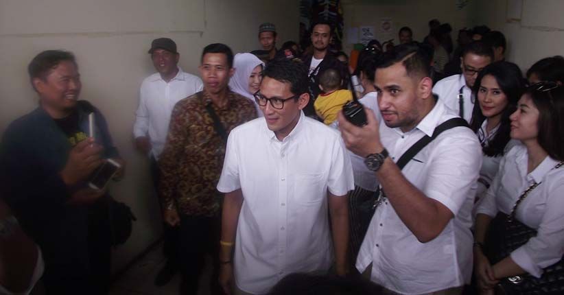 Dukung Sudirman Said, Sandi Kenalkan Program Ayo Obah di Solo