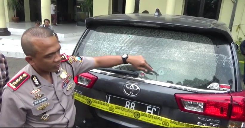 Jadi Tersangka, Penembak Mobil Pejabat Surabaya Dijerat Pasal Berlapis