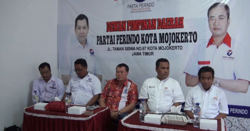 Kesamaan Visi, Perindo Dukung Paslon WALI di Pilwalkot Mojokerto