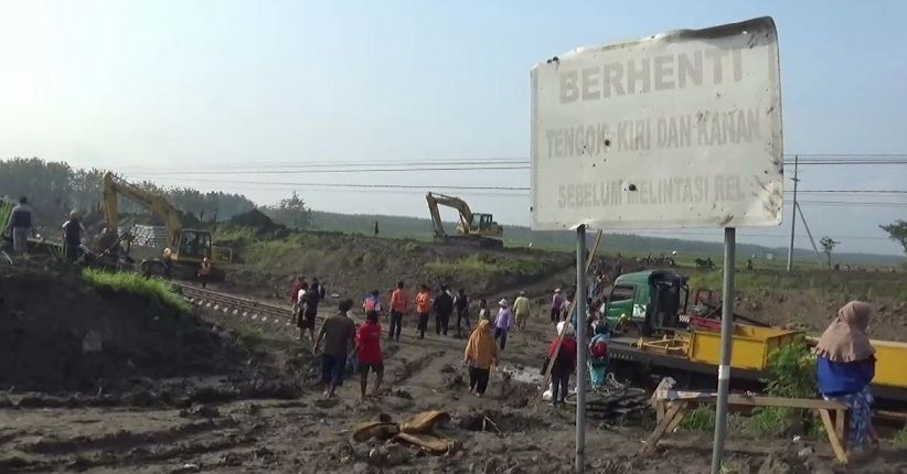 Inilah Penyebab Kecelakaan KA Sancaka di Ngawi Versi Warga