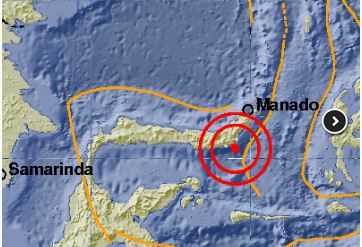 Bolaang Mongondow Timur Diguncang Gempa 5,5 SR 