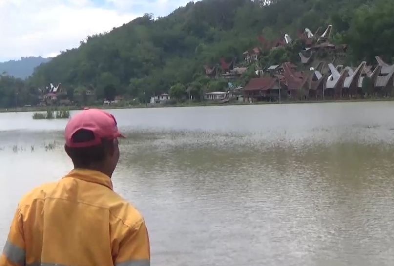 Banjir Terjang Toraja Utara, Ratusan Hektar Sawah Terendam Banjir
