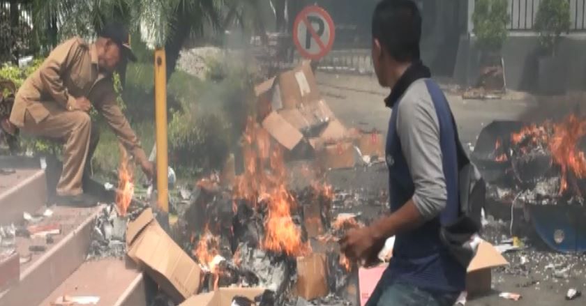 Ledakan Terjadi di Kantor Kejari Makassar, 2 Petugas Luka-Luka