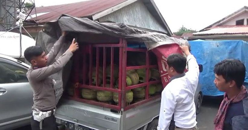 Penyelundupan Ratusan Tabung Elpiji 3 Kg di Palopo Digagalkan Polisi
