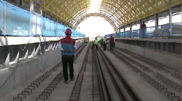 Pembangunan LRT Palembang Sudah Mencapai 85 Persen