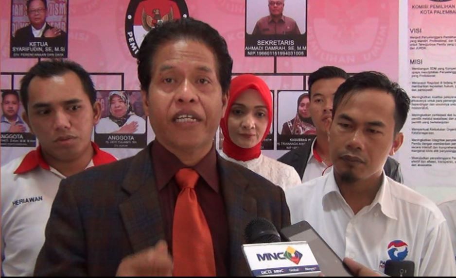 Perindo Sumsel Protes Kesalahan KPU Kota Palembang