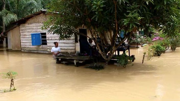 Ratusan Rumah Warga di Tinggi Raja Asahan Terendam Banjir Kiriman  