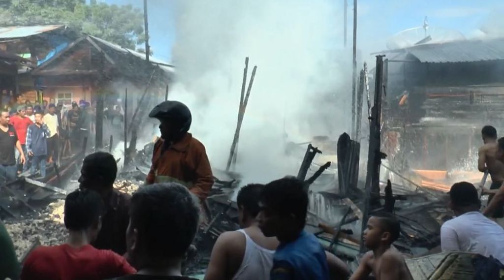 Kebakaran di Panyabungan, Seorang Korban Tewas Terjebak di Kamar