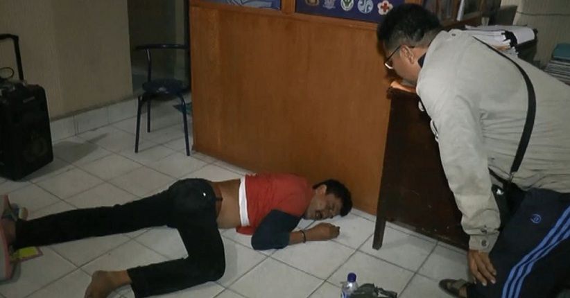 Pengemudi Mabuk Tabrak 3 Sepeda Motor di Kisaran Dihajar Massa