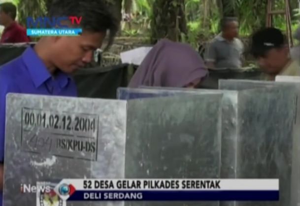 52 Desa di Kabupaten Deliserdang Gelar Pilkades Serentak