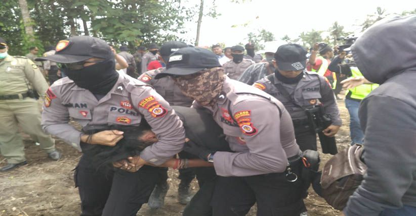 Pengosongan Lahan Bandara Baru Yogya Kembali Diwarnai Kericuhan