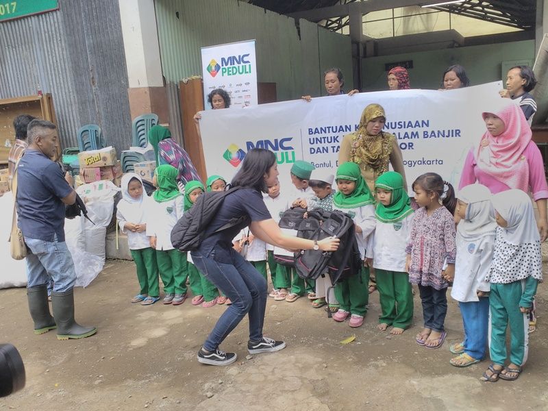 MNC Peduli Salurkan Bantuan di Bantul 
