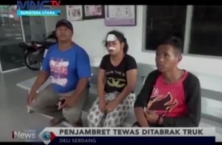 Penjambret Tewas Digilas Truk, Rekannya Kritis Diamuk Massa