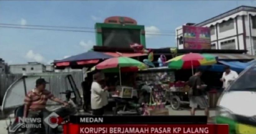 Pengerjaan Pasar Kampung Lalang Mangkrak, Diduga Ada Korupsi Berjamaah