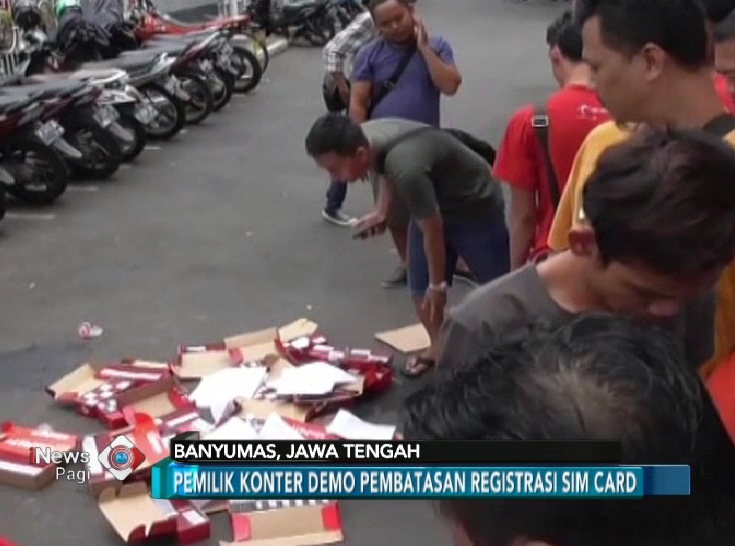 Pemilik Konter Tolak Pembatasan Registrasi Sim Card