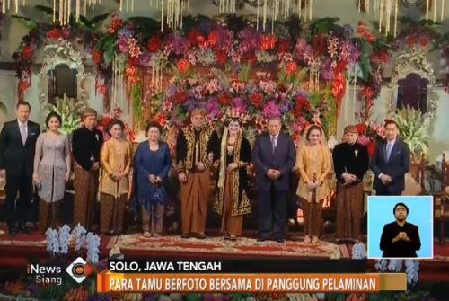 VIDEO: Para Tokoh Negara Hadiri Resepsi Pernikahan Putri Jokowi