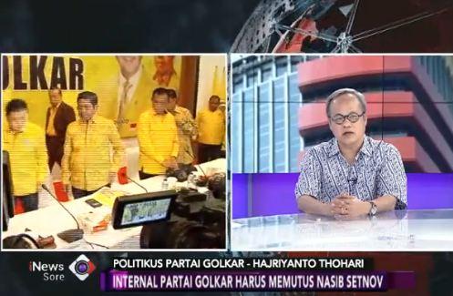 Golkar Akan Lakukan Disconnection terhadap Setya Novanto