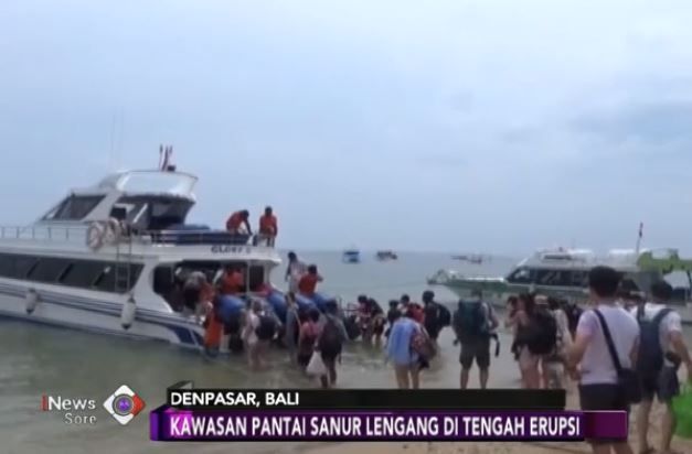 Dampak Erupsi Gunung Agung Industri Pariwisata Lesu
