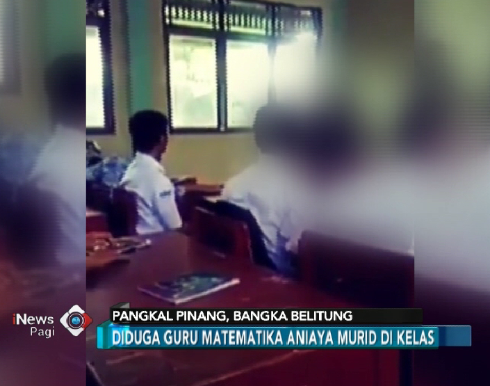 Video Pemukulan Murid oleh Oknum Guru di Pangkal Pinang Jadi Viral