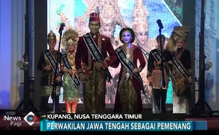 Perwakilan Jawa Tengah Pemenang Duta Wisata Indonesia 2017
