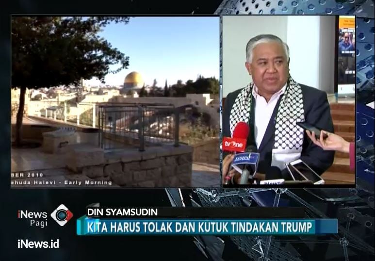 Din Syamsuddin: Kebijakan Trump Timbulkan Masalah Baru