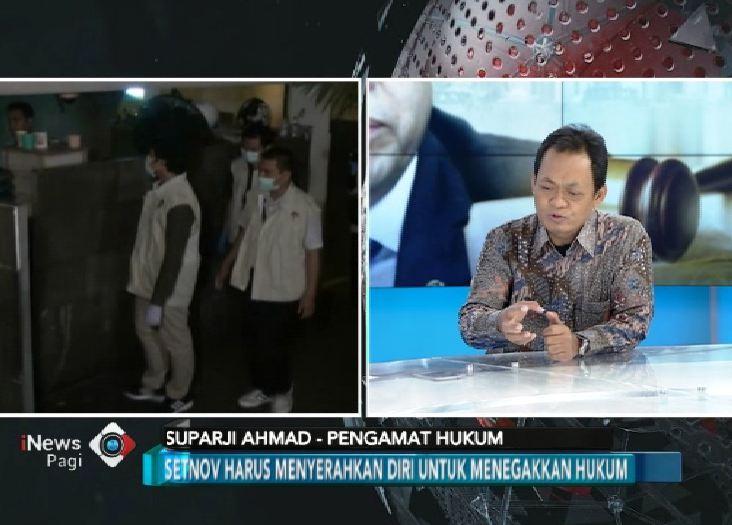 Dijemput Paksa KPK, Pengamat Hukum Sayangkan Sikap Setnov