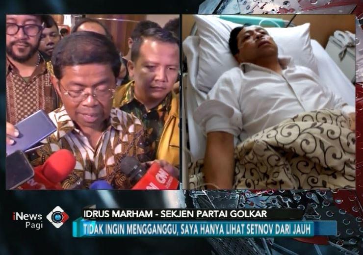 Jenguk Setnov, Sekjen Golkar Tak Berkomunikasi dengan Setya Novanto
