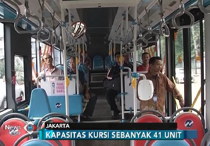 Dilengkapi TV, Transjakarta Uji Coba Metro TransÂ 