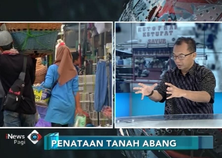 Pengamat: Tanah Abang Tidak Cukup Penataan Fisik Saja