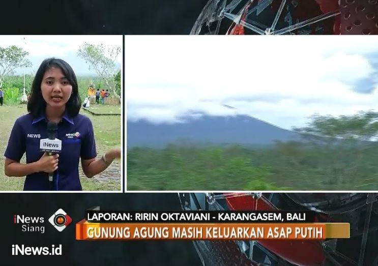 Aktivitas Gunung Agung Kembali Meningkat