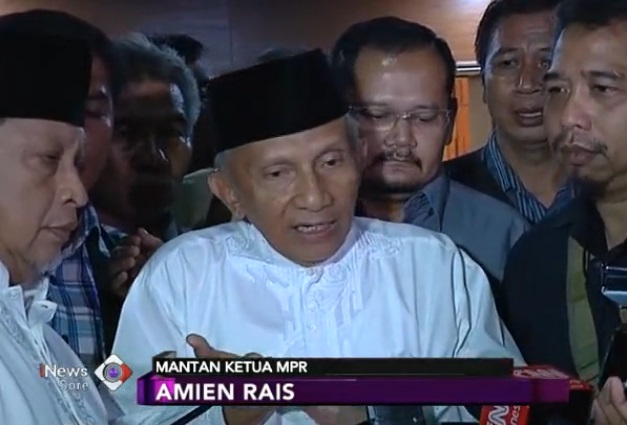 Tiba di Mapolda, Amien Rais Ungkap Alasan Tak Hadir Panggilan Pertama