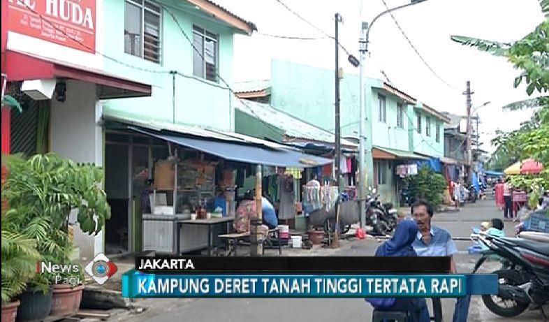 Warga Tanah Tinggi Puas dengan Pembangunan Kampung Deret  