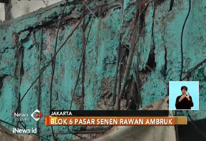 Pedagang Keluhkan Kondisi Pasar Senen