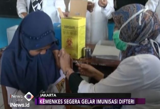 Wabah Difteri Merebak, Ini Tindakan Kementerian Kesehatan