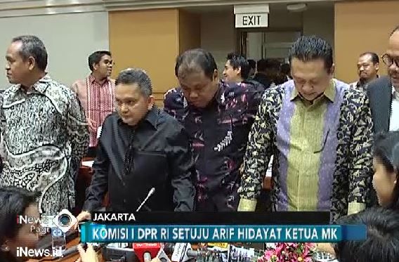 Sembilan Fraksi DPR Dukung Arief Hidayat Kembali Duduki Kursi MK