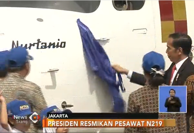 VIDEO: Nurtanio, Nama Pemberian Presiden Jokowi untuk Pesawat N219