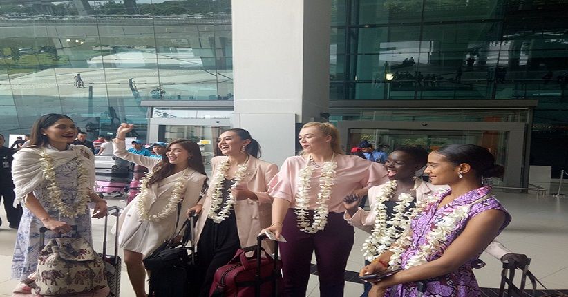 Injakkan Kaki di Indonesia, Ramah Jadi Kesan Kontingen Miss World 2017