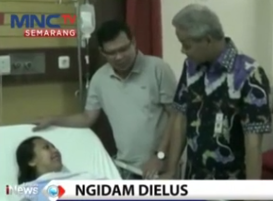 Ibu Hamil asal Tegal Ini Ngidam Ingin Dielus Gubernur Jateng
