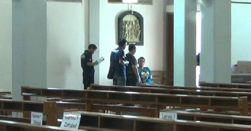 Penyerang Gereja di Sleman Seorang Mahasiswa, Pelaku Masih Kritis