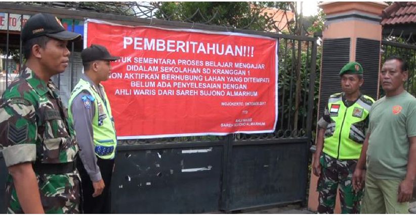 SD I Kranggan Disegel, Siswa Kecewa Dipulangkan Sekolah