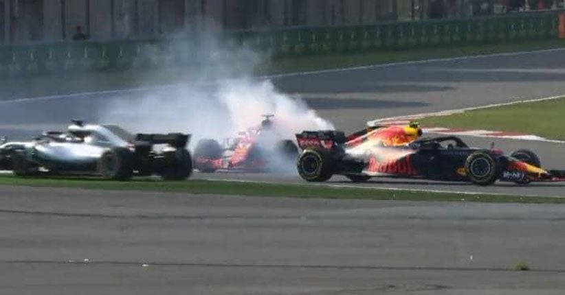 Max Verstappen Akui Bersalah Tabrak Sebastian Vettel di GP China