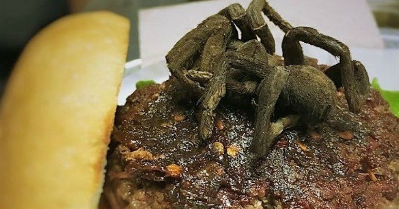 Restoran Ini Sediakan Burger Tarantula dan Jangkrik Lapis Cokelat