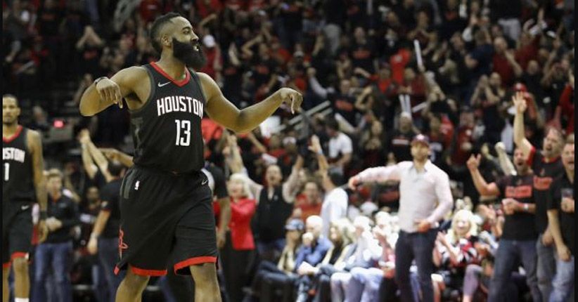 Cetak 44 Poin, James Harden Bawa Rockets Kalahkan Timberwolves