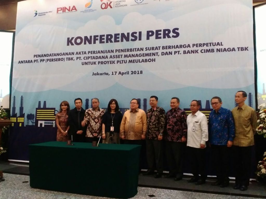 PINA Fasilitasi Penerbitan SBP untuk Danai PLTU Meulaboh