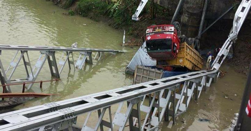 Jembatan Babat-Widang Ambruk, Jalur Lamongan-Tuban Terputus