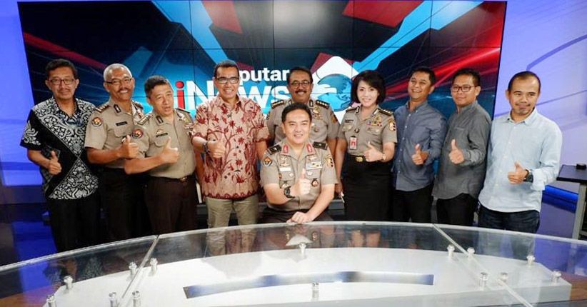 Kunjungi MNC Media, Polri Kampanyekan Anugerah Jurnalistik
