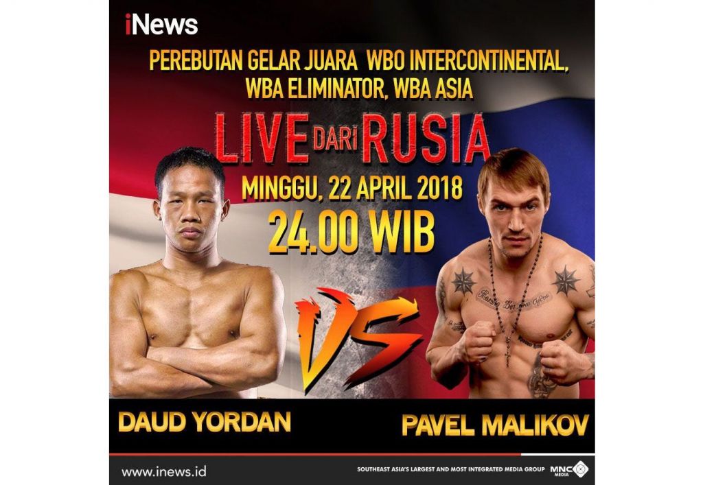 Inilah Profil Malikov, Calon Lawan Daud Yordan