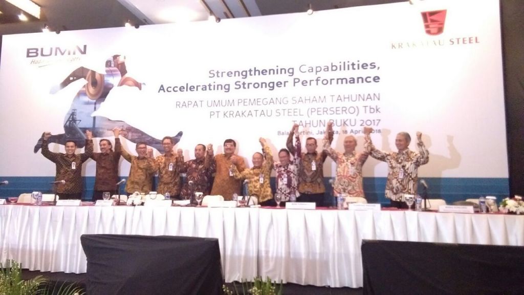 Gelar RUPST, Krakatau Steel Ganti 2 Direktur dan 1 Komisaris