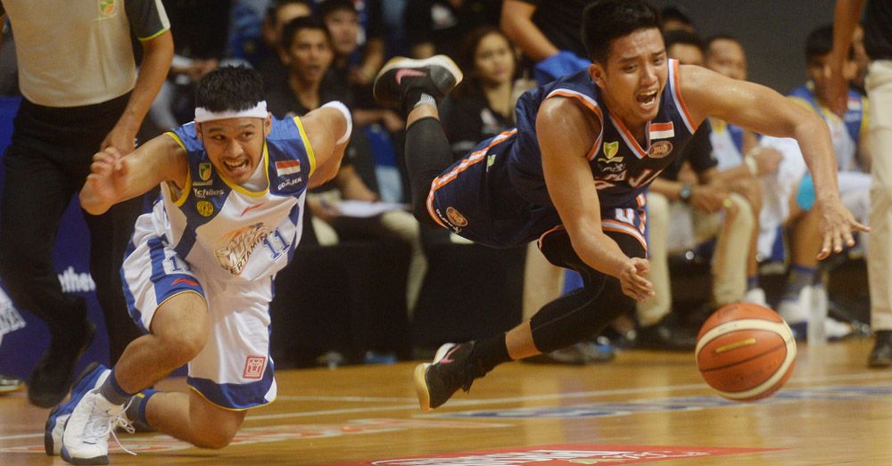 Satria Muda Taklukkan Pelita Jaya di Laga Pertama Final