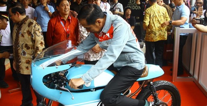 Motor Jokowi dan Anaknya Ikut Mejeng di IIMS 2018